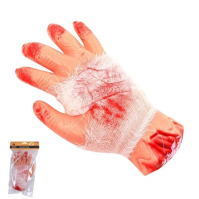 Severed Bandaged Bloody Hand Halloween Decoration