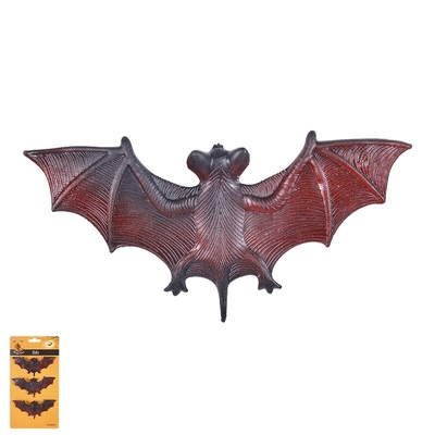 Halloween 11cm Blood Bat Decorations (Pk 3)