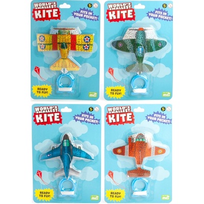 Assorted Mini Jet Plane Kite Party Favours Pk 4