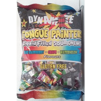 Dynamite Liquid Filled Tongue Painter Sour Chews (1kg) Pk 1