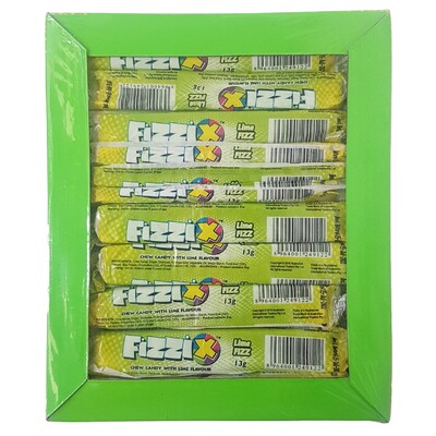 Fizzix Lime Fizz Candy Chews (13g - Box of 60)