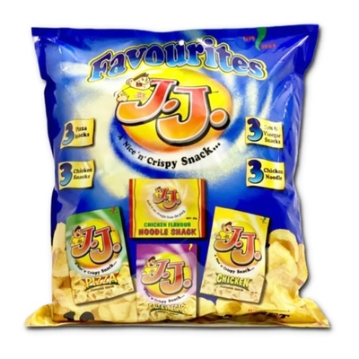 JJ Mixed Flavour Crispy Snacks (12 Pack - 270g)