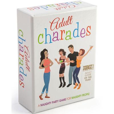 Adult Charades Party Game (Includes 80 cards, Timer) Pk 1