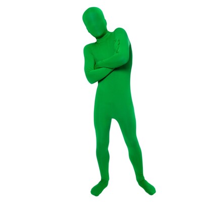 Child Green Morphsuit Costume Large 10-12 Yrs