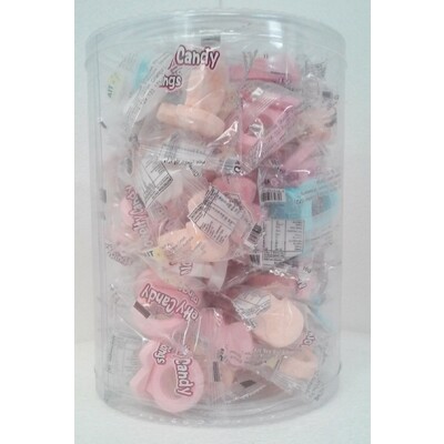 Assorted Shape Novelty Candy Rings (500g - Approx. 50 Rings)