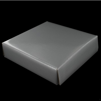 Mini Box Lid 13.6cm x 13.6cm Silver Pk1 