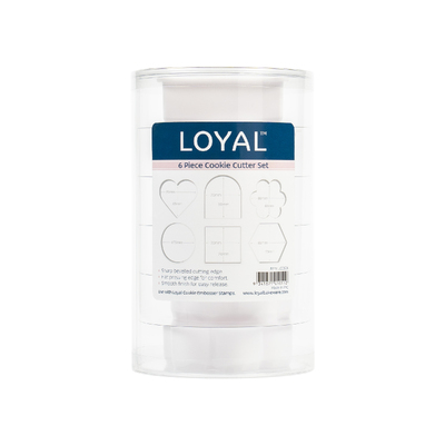 Loyal Plastic Cookie Cutter Set (Pk 6)