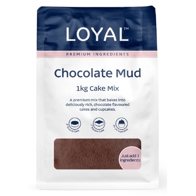 Loyal Professional Chocolate Mud Cake Mix 1kg