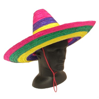 Multi Colour Mexican Sombrero Pk 1 