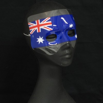 Australian Flag Party Mask Pk 1 