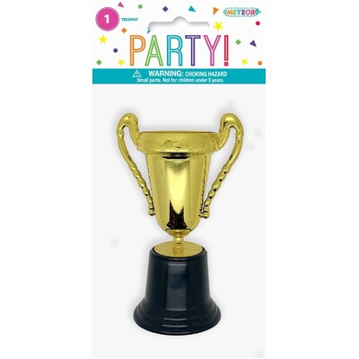 Plastic Gold Cup Trophy Party Favour