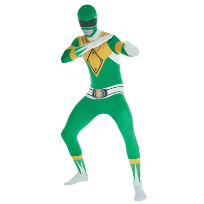 Adult Green Power Ranger Morphsuit Costume Size M