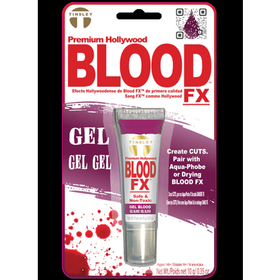 Dark Red Gel Blood with Applicator (10g) Pk 1