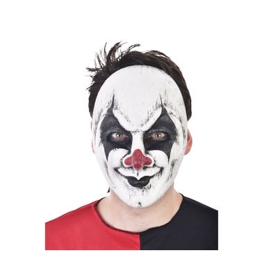 Haunted Clown Halloween Face Mask