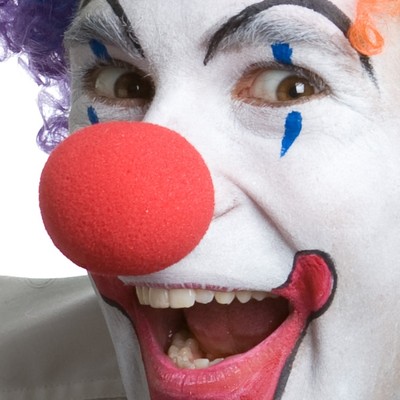 Red Sponge Clown Nose Pk 1 