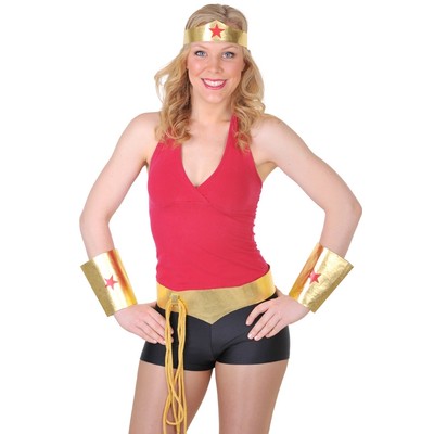 Costume Adult Linda Super Heroine Set Pk1
