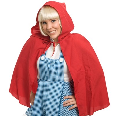 Adult Red Riding Hood Cape Pk1 (Cape Only) 