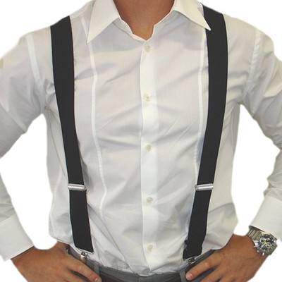 Adult Black Braces - Suspenders Pk 1