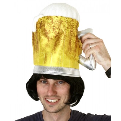 Oktoberfest Soft Beer Mug Hat Pk 1