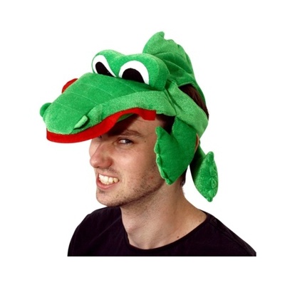 Plush Crocodile Hat