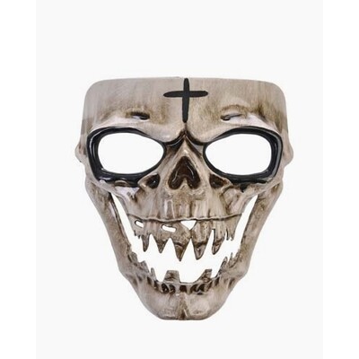 Bone Horror Halloween Face Mask Pk 1