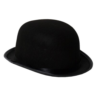 Black Bowler Hat Pk 1