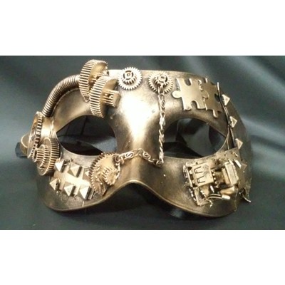 Adult Sinclair Steampunk Eye Mask Pk 1