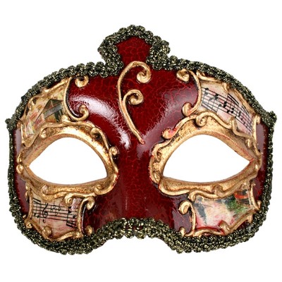 Red Masquerade Mask - Salvatore Pk 1 