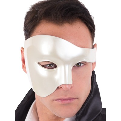 Shiny Cream Masquerade Eye Mask - Maestro Pk 1