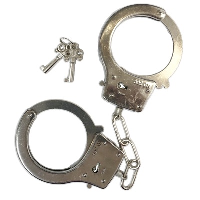 Costume Metal Handcuffs with Keys