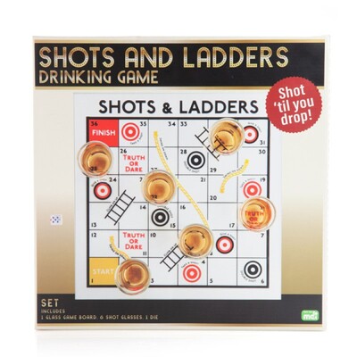 Shots & Ladders Party Drinking Game