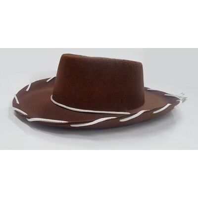 Brown Cowboy Hat (Child) Pk 1 