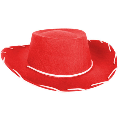 Red Cowboy Hat (Child) Pk 1 