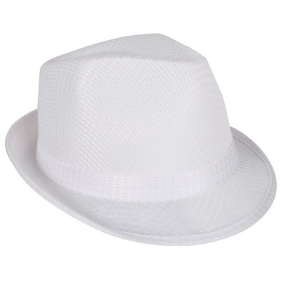 White Trilby Hat Pk 1 