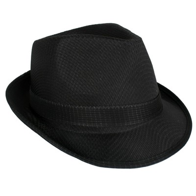 Black Trilby Hat Pk 1 