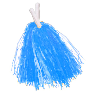 Blue Cheerleader Pom Poms (Pk 2)