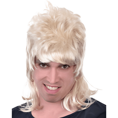 Dazza Blonde Mullet Wig