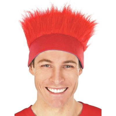 Red Fluffy Headband