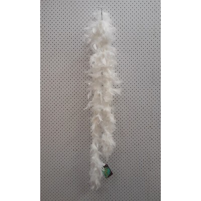 White Feather Boa Pk 1