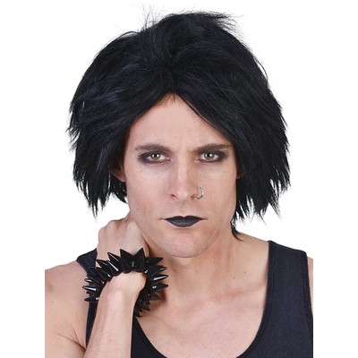 Robert Black Emo Style Wig Pk 1 (WIG ONLY)
