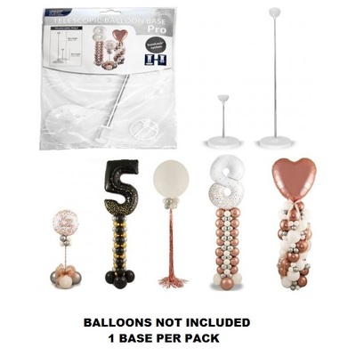 Telescopic Balloon Stand - 47cm to 200cm Tall