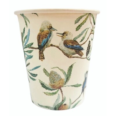 Australia Day Kookaburra 260ml Paper Cups Pk 10