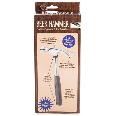 Multi Use Beer Hammer (Ice Crusher or Bottle Opener) Pk 1