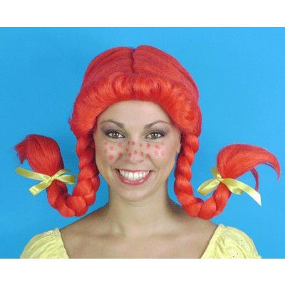 Wig Braids and Fringe Red Pk1