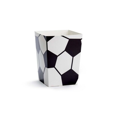 Soccer Popcorn Boxes 6 Pack | Football Party Treat Boxes