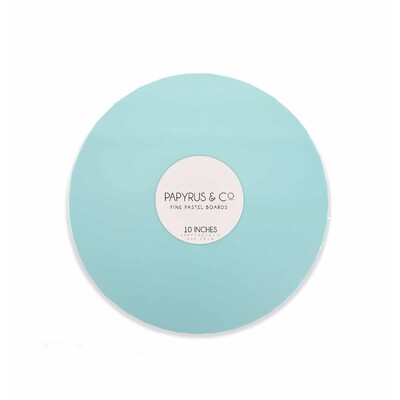 Pastel Blue Round 10in Cake Board