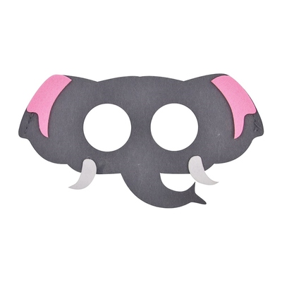 Elephant Animal Felt Eye Mask On Elastic Band