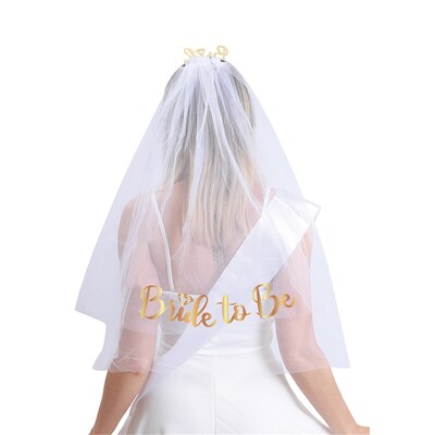 Hens Party Bride To Be Tulle Veil