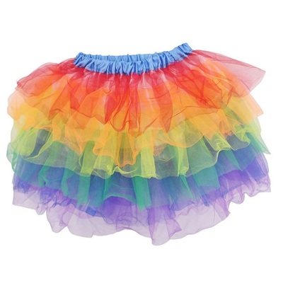 Adult Rainbow Layer Costume Tutu