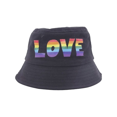 Adult Rainbow Love Pride Bucket Hat